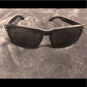 Black Oakley Holbrook sunglasses